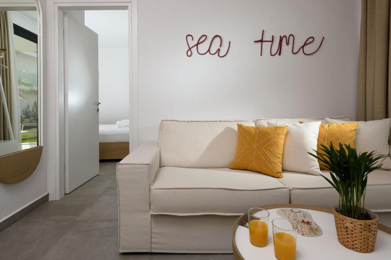 Nisea Beach Apartments Prinos  Ngoại thất bức ảnh