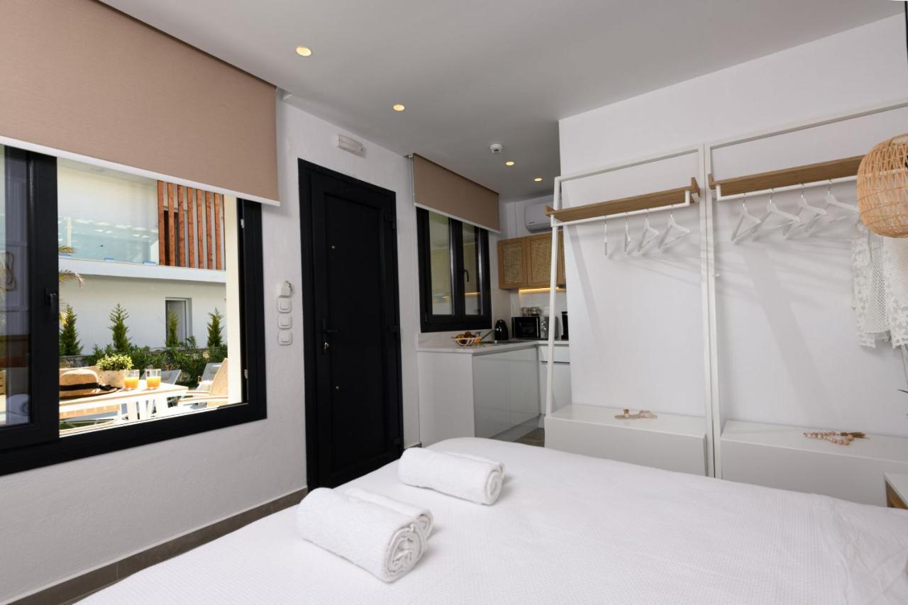 Nisea Beach Apartments Prinos  Ngoại thất bức ảnh