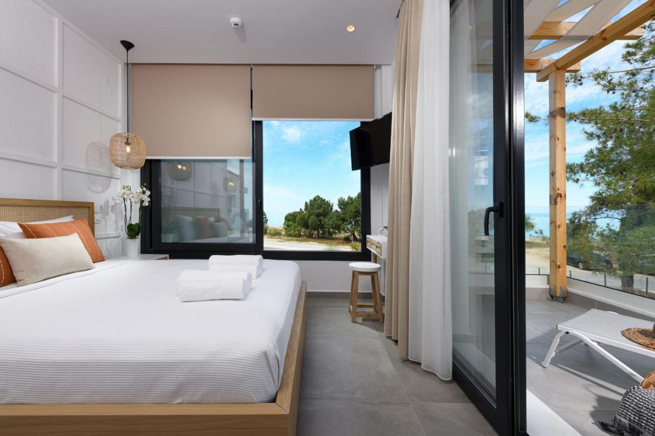 Nisea Beach Apartments Prinos  Ngoại thất bức ảnh