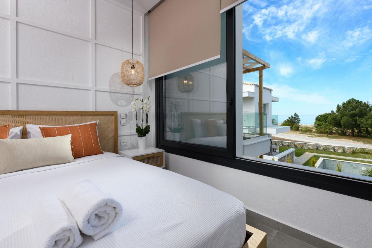 Nisea Beach Apartments Prinos  Ngoại thất bức ảnh
